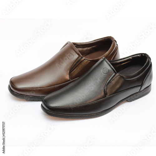 Black and Brown Mens Loafers Office Formal Shoes © Siyapath