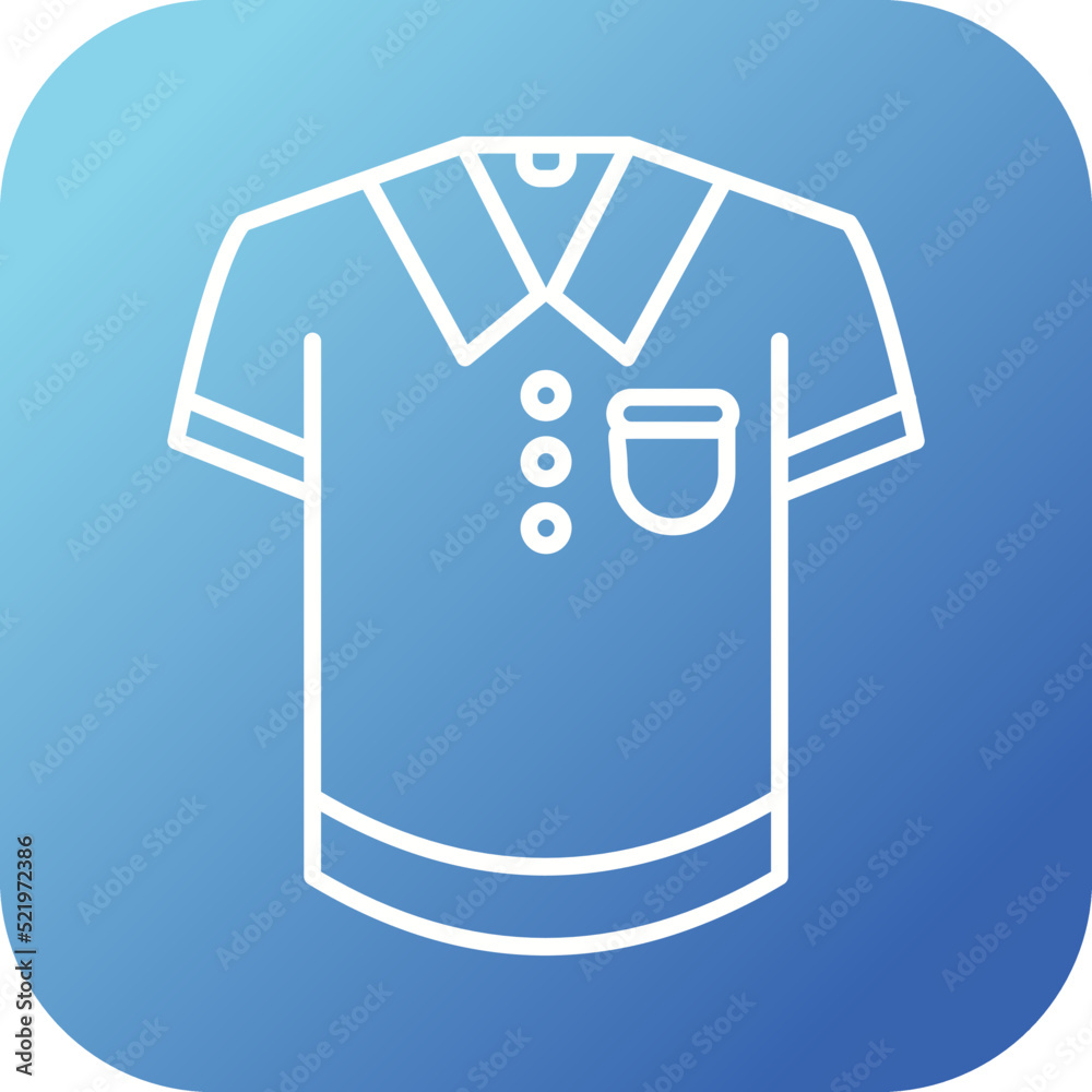 Polo Shirt Icon