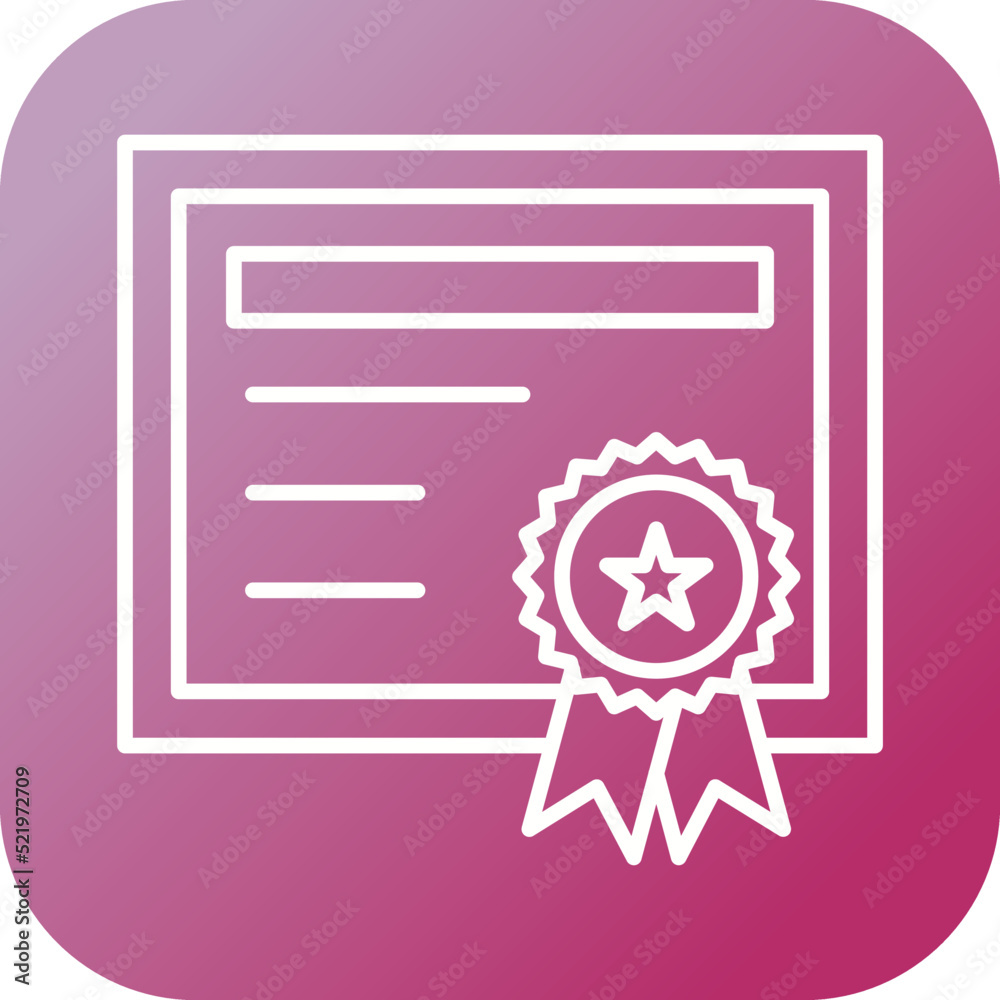 Certificate Icon