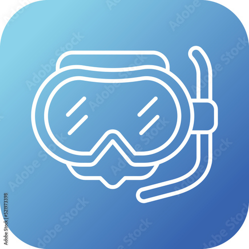 Diving Mask Icon