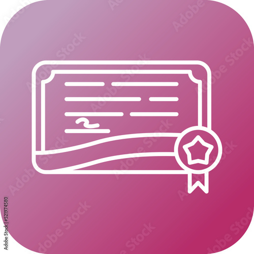 Certificate Icon