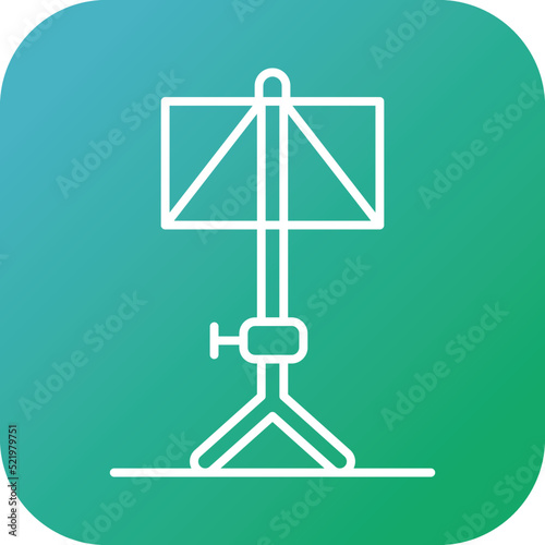 Music Stand Icon