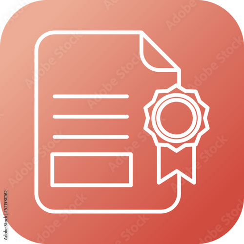 Certificate Icon
