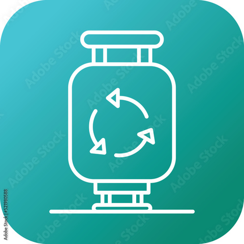 Gas Cylinder Icon