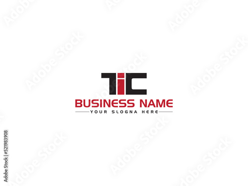 Letter TIC t i c Logo Icon Vector With Colorful Three Letter Design For Any Type Of Business