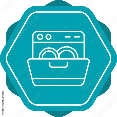 Dishwasher Icon