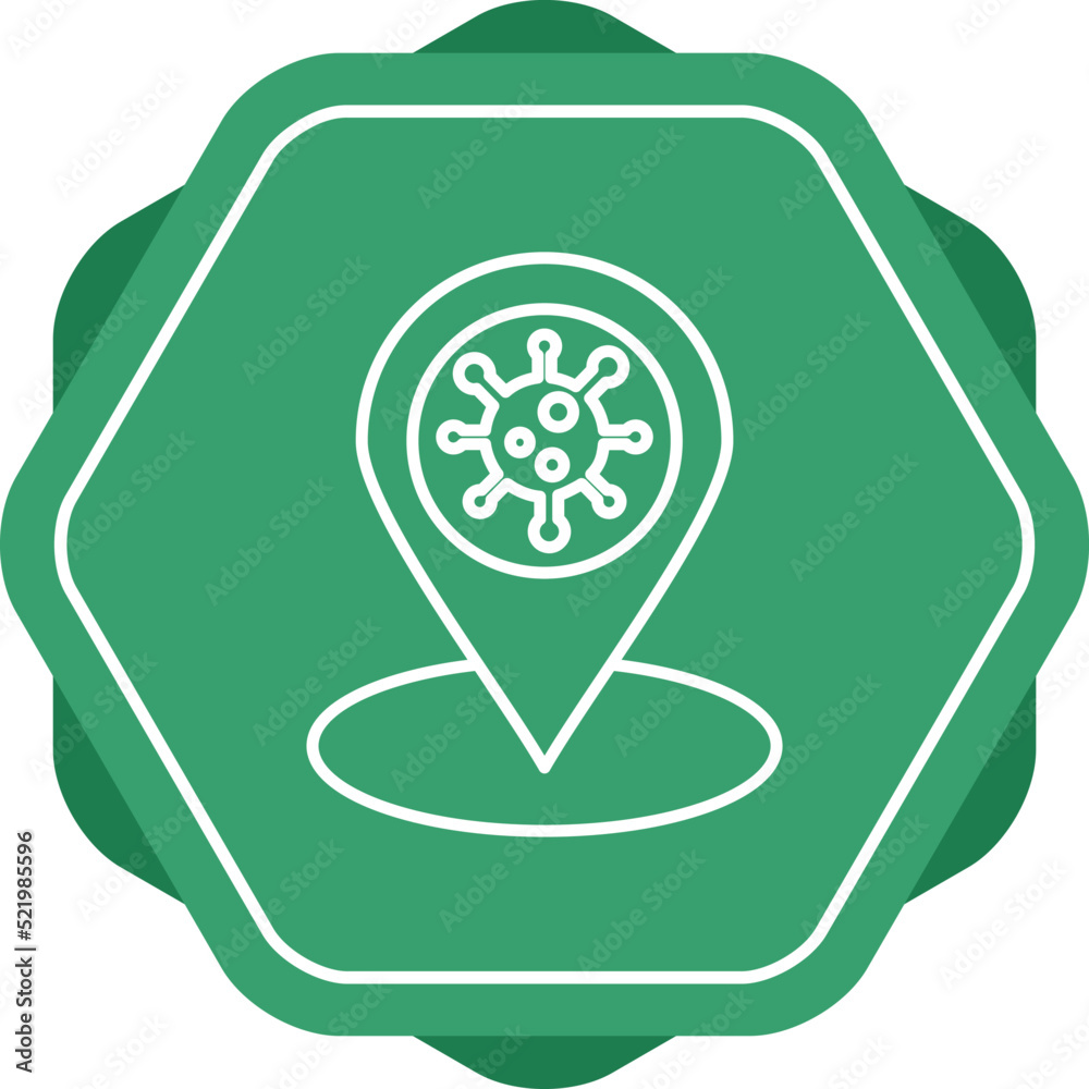 Covid Location Icon