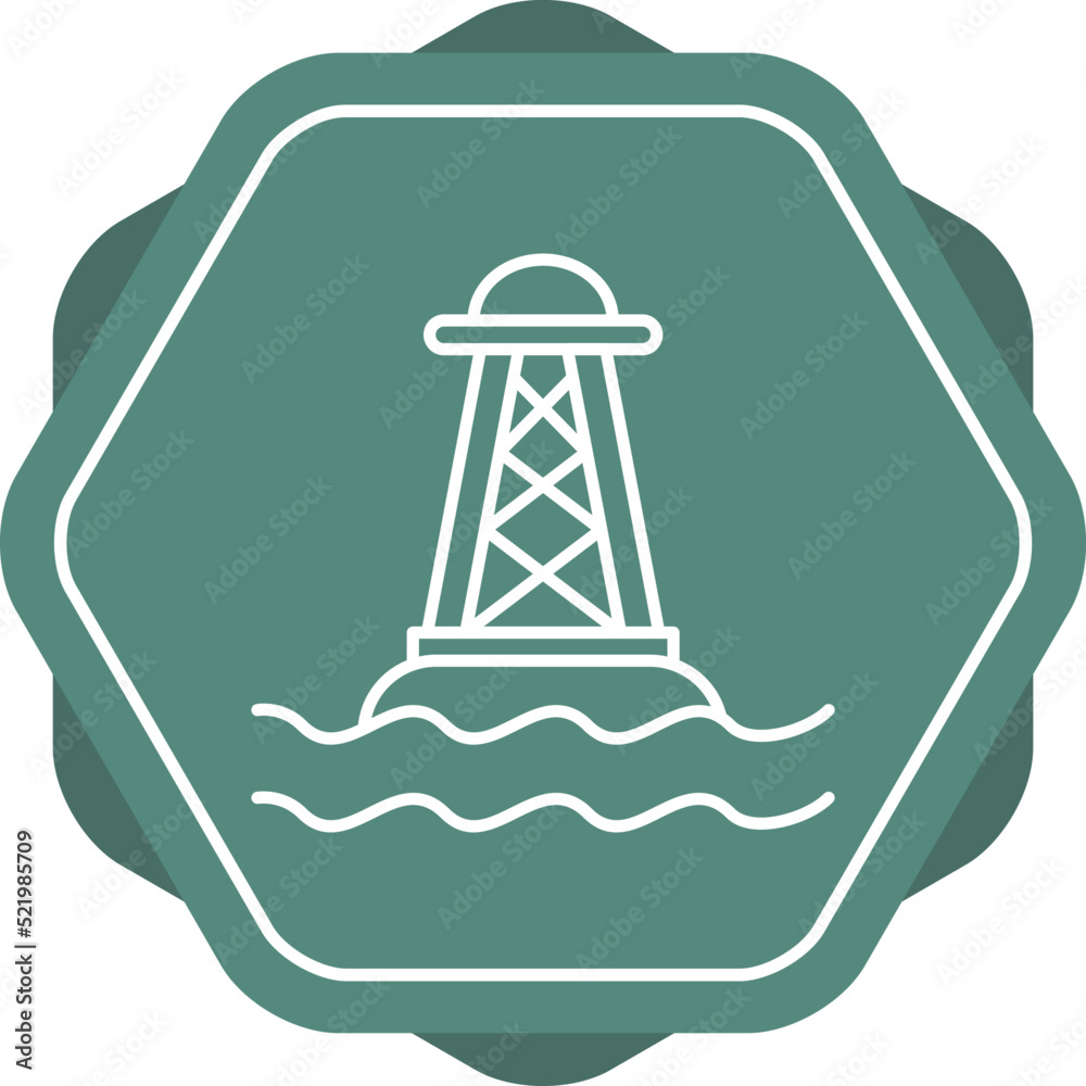 Fototapeta premium Buoy Icon