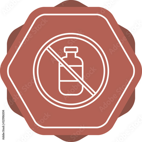 No Liquids Icon