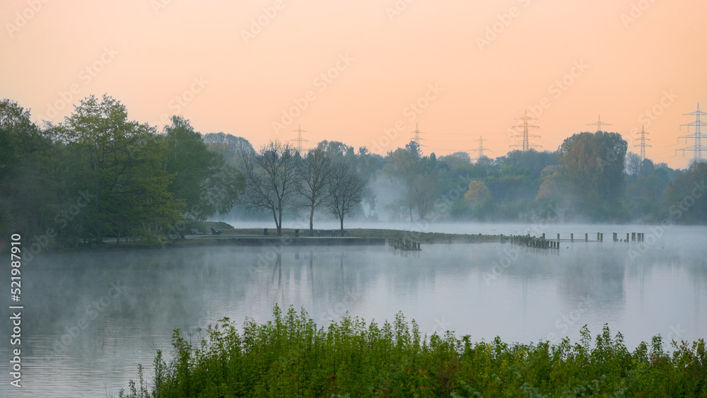 Naklejka premium Ümminger See am Morgen