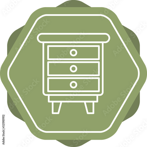 Chest Of Drawers Icon