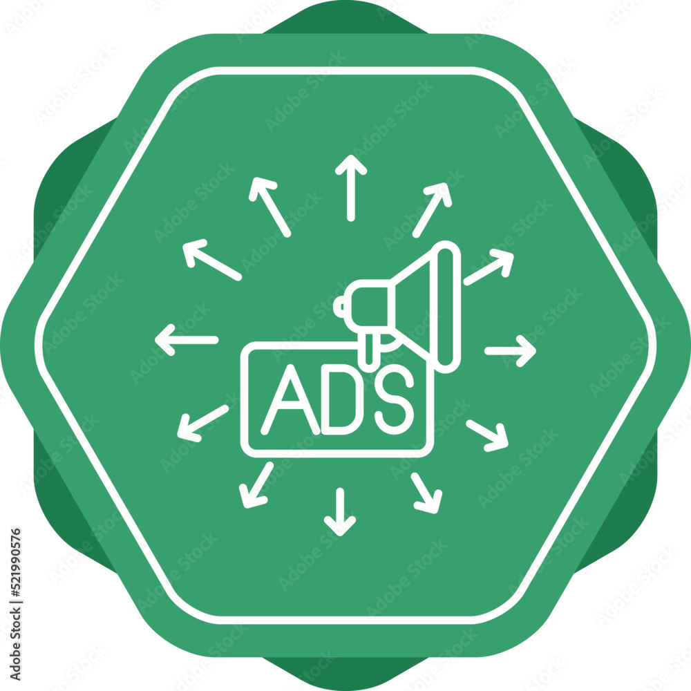 Advertising Submission Icon Advertising Submission Icon