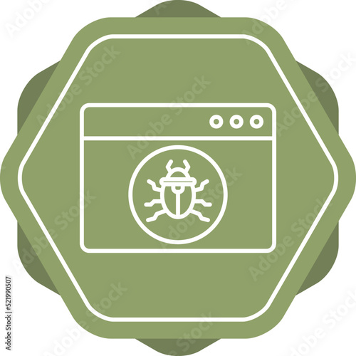 Website Attack Icon