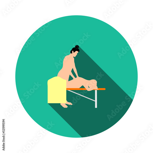Woman Massage Icon