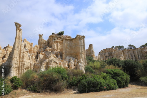 Les orgues d' Ille-sur-Têt, Languedoc Roussillon,  France