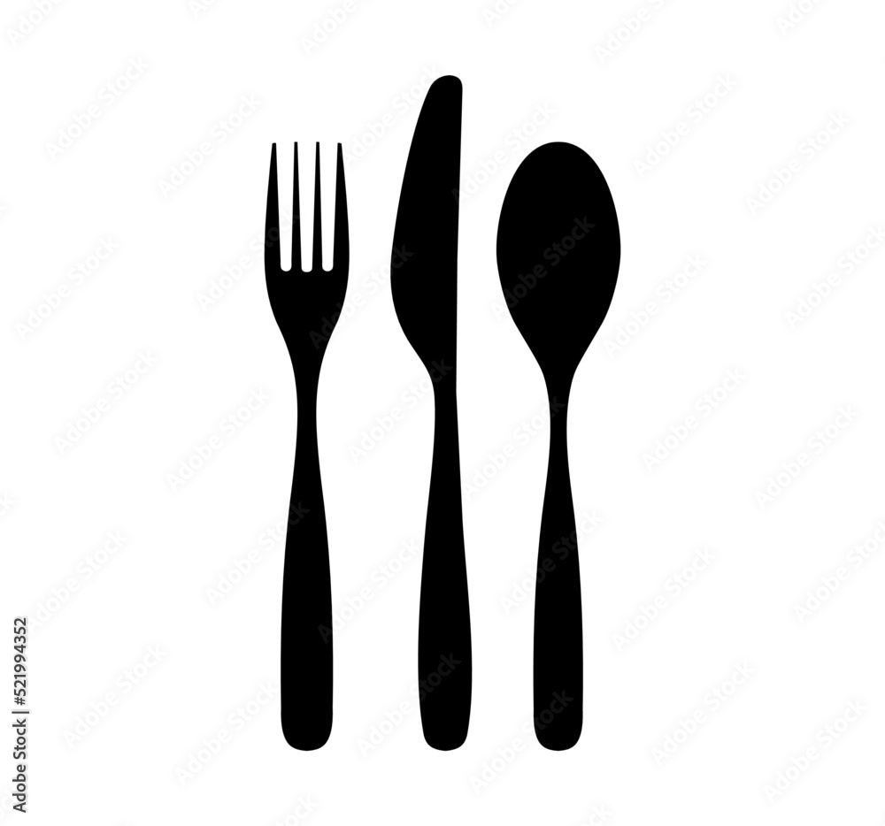 fork spoon knife fork spoon knife