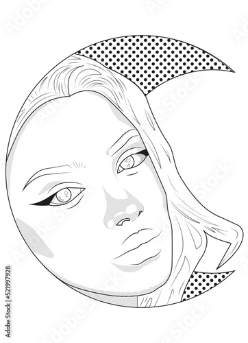 Frau Mond 
