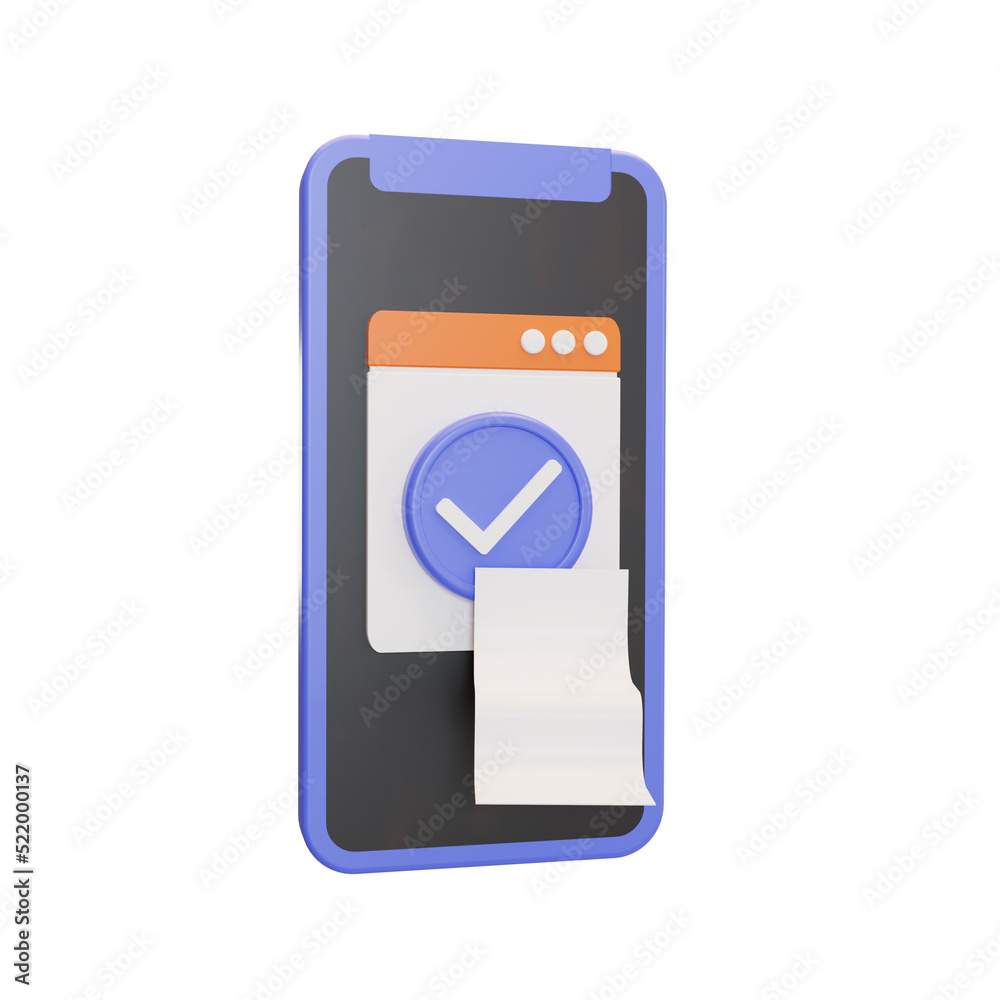 mobile phone payment transaction illustration 3d mobile phone payment transaction illustration 3d