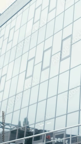 Wallpaper Mural vertical video of businessman talking on smartphone and walking with umbrella Torontodigital.ca