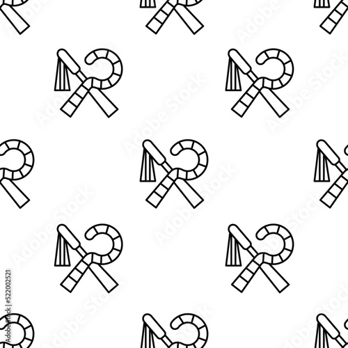 egypt icon pattern. Seamless egypt pattern on white background.