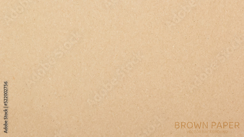 Brown paper texture background. Vector illustration eps 10.