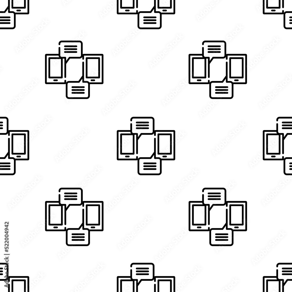 smartphone icon pattern. Seamless smartphone pattern on white background. smartphone icon pattern. Seamless smartphone pattern on white background.