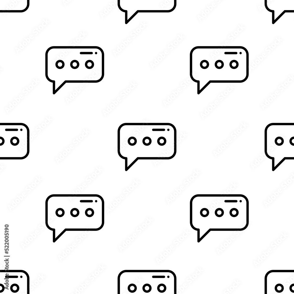 message icon pattern. Seamless message pattern on white background. message icon pattern. Seamless message pattern on white background.
