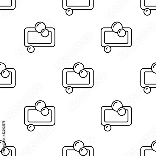 soap icon pattern. Seamless soap pattern on white background.