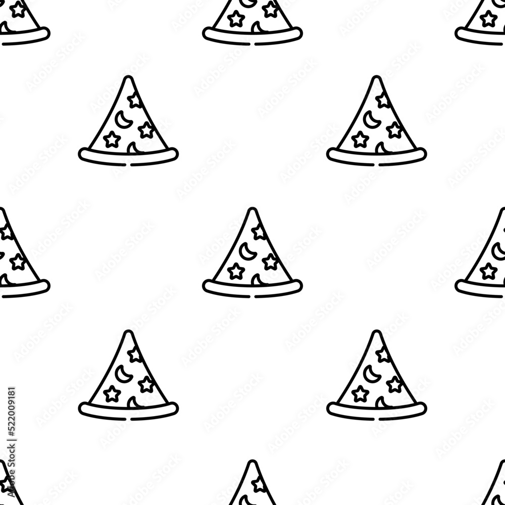 wizard icon pattern. Seamless wizard pattern on white background. wizard icon pattern. Seamless wizard pattern on white background.
