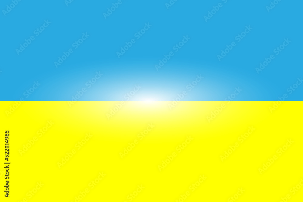 Flag of Ukraine. National symbol. Flag of Ukraine. National symbol.