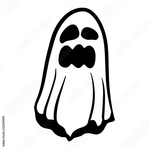 Spooky  Ghost Halloween.