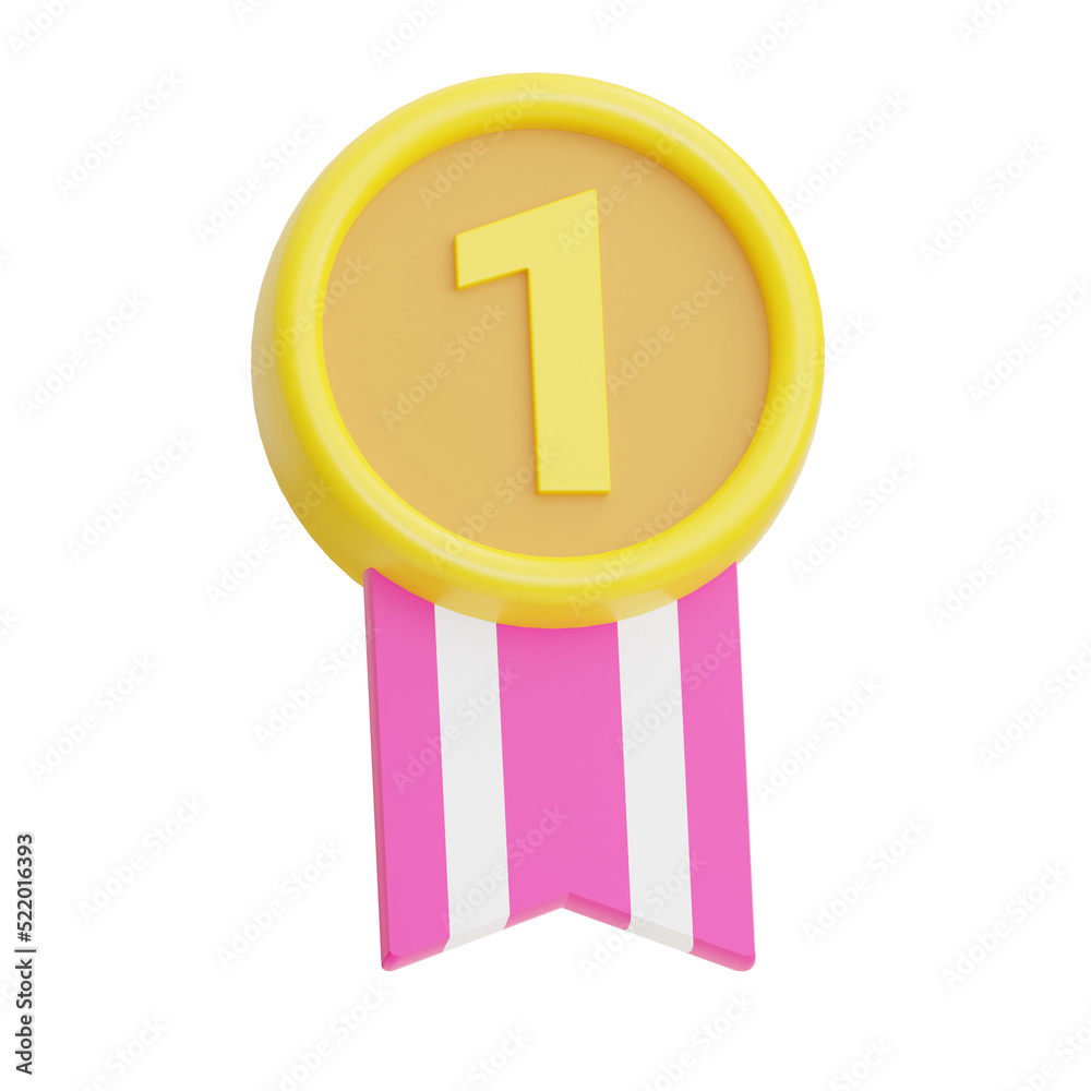 badge illustration 3d badge illustration 3d