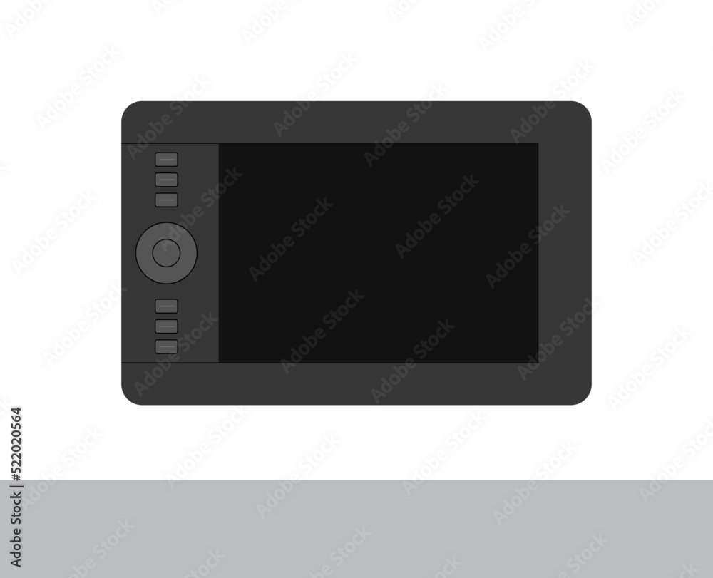 Graphics Tablet and Electronics Display Device, Vector input device,
Computer Icons. pad icon Black on a white background. Vector art Illustration Of Digitizing Graphics Tablet and Electronics Display Device, Vector input device,
Computer Icons. pad icon Black on a white background. Vector art Illustration Of Digitizing