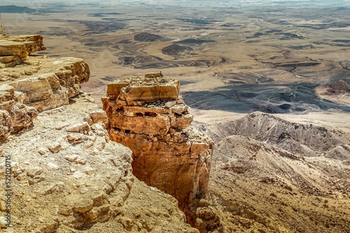 Mitzpe ramon crater israel photo
