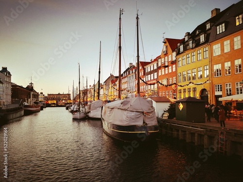 Wall Mural Nyhavn Copenhagen city ,capital oDenmark