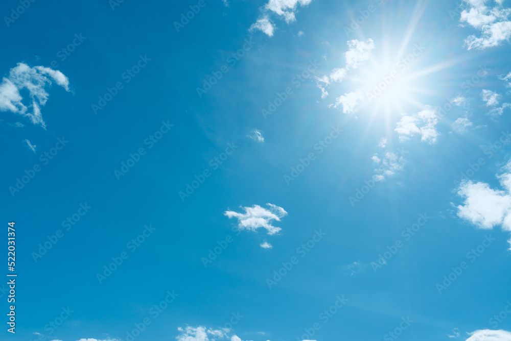 Blue sky,sunlight,sunny weather with cloud beautiful nature abstract background. Blue sky,sunlight,sunny weather with cloud beautiful nature abstract background.