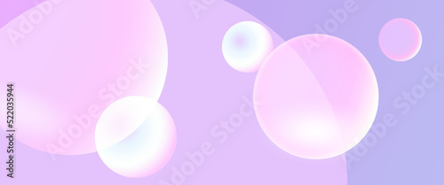background with very pery and pink bubbles
