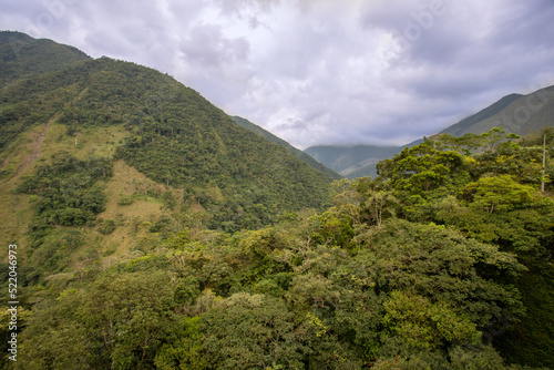 landscapes from the mountains and roads to villavicencio meta