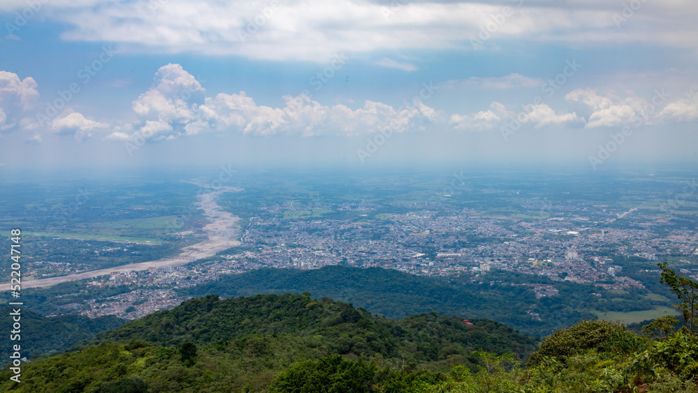 landscapes from the mountains and roads to villavicencio meta