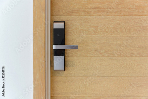 Digital door lock security systems for good safety of hotel or apartment door.
