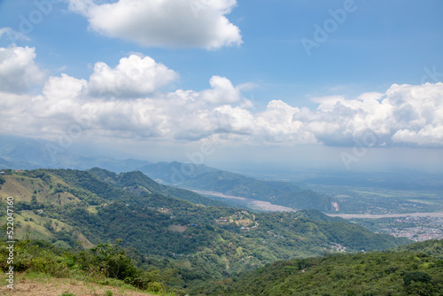 landscapes from the mountains and roads to villavicencio meta