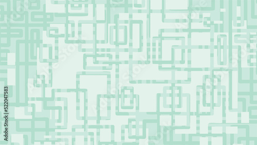Abstract boxes shaped paper cut background. 