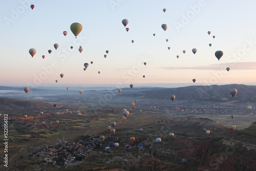 Hot air balloons, Goreme, Cappadocia