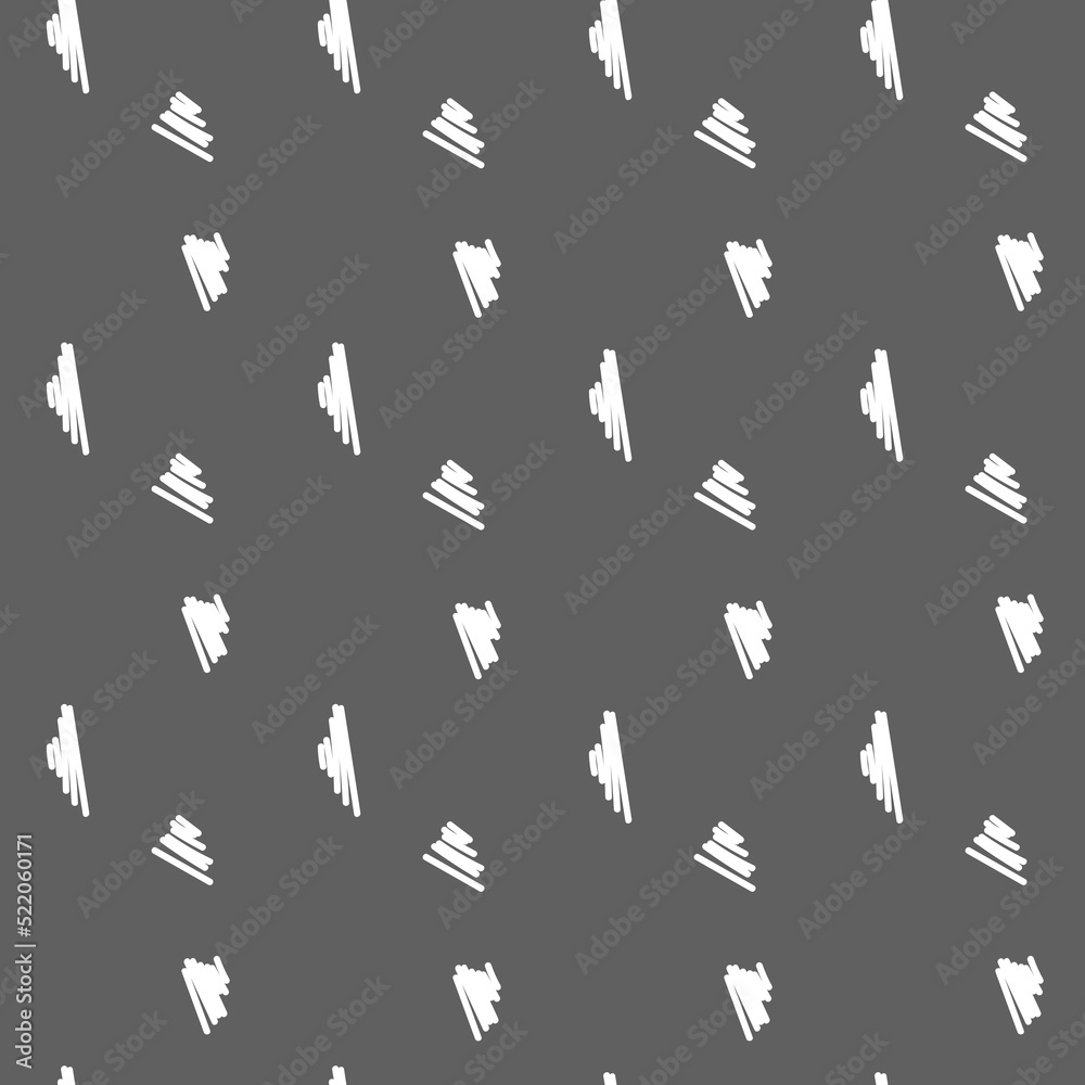 Vector. Hand drawn monochrome grey, black and white seamless pattern. Hatching. Abstract vector texture from strokes in grunge style. Backgrounds with ink, felt-tip pen, brush, ink. Vector. Hand drawn monochrome grey, black and white seamless pattern. Hatching. Abstract vector texture from strokes in grunge style. Backgrounds with ink, felt-tip pen, brush, ink.