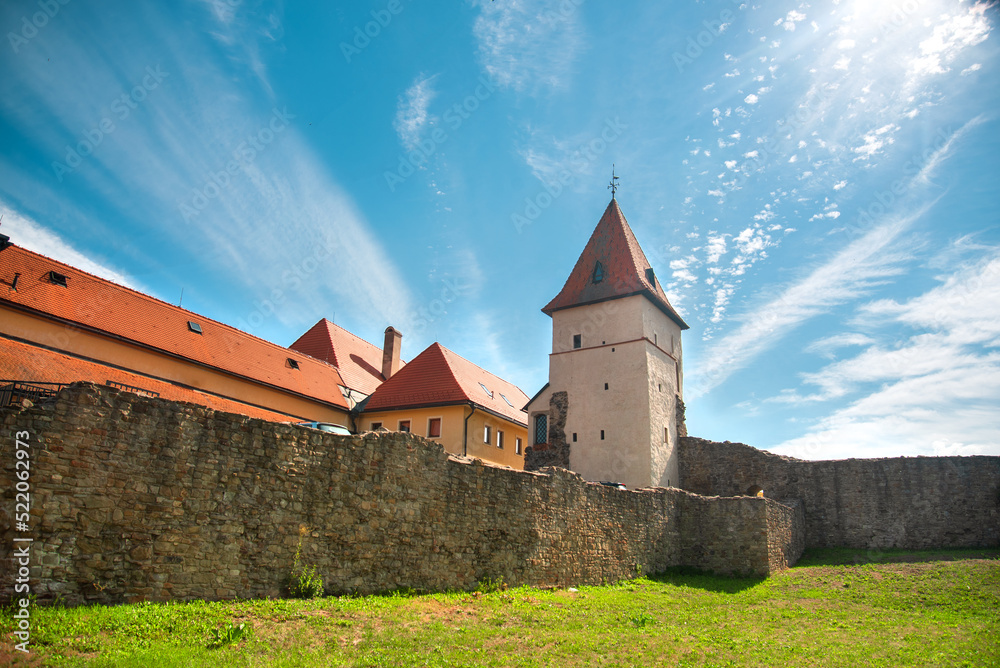 Beautiful historical town Bardejov. Slovakia, Europe.