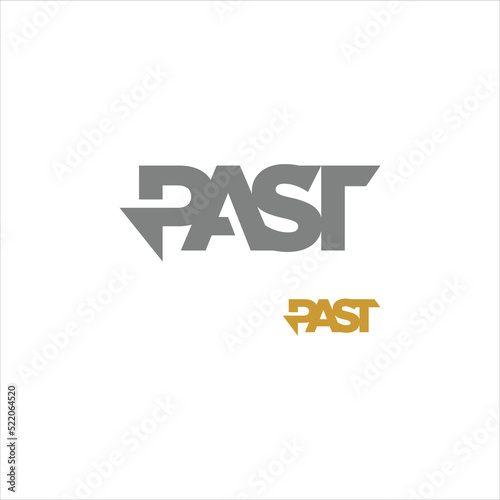 modern negative space logo design idea