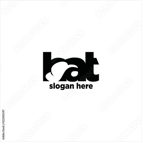 modern logo design and negative space for hat company