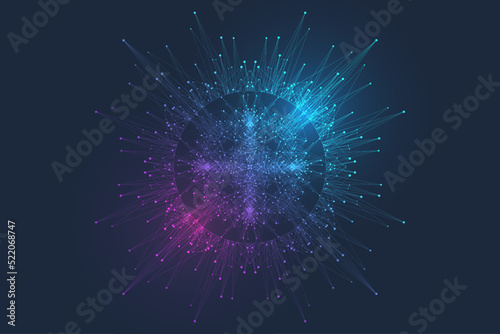 Blockchain transfer satellite future communications. Abstract technology cloud world. Global network fintech concept vector background. Digital blockchain communications.