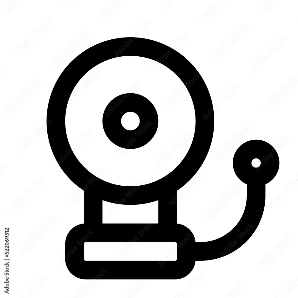 bell icon outline style bell icon outline style