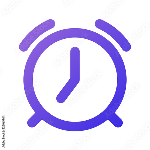 alarm icon gradient style